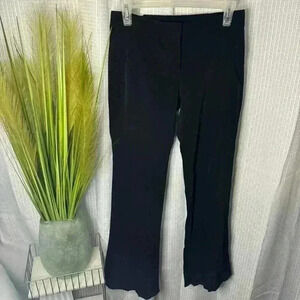 Theory Women’s Size 0 Jeldra Priceless Wide Leg Black Pants